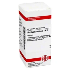 DHU Thallium aceticum D 12 Tabletten, 80 St
