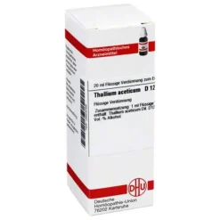 DHU Thallium aceticum D 12 Dilution, 20 ml