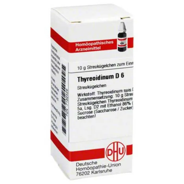 New DHU Thyreoidinum D 6 Globuli, 10 g