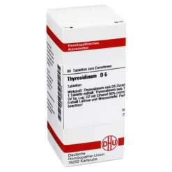 Hot DHU Thyreoidinum D 6 Tabletten, 80 St T