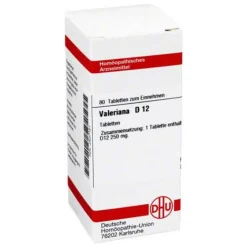 Best DHU Valeriana D 12 Tabletten, 80 St V