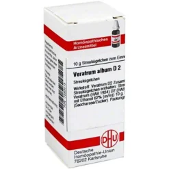 Best DHU Veratrum album D 2 Globuli, 10 g