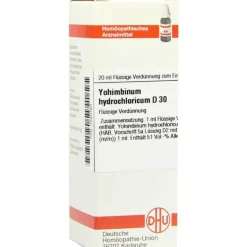 Online Yohimbinum hydrochloricum D 30 Dilution, 20 ml W-Z