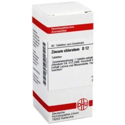 Discount DHU Zincum chloratum D 12 Tabletten, 80 St W-Z