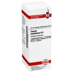 DHU Zincum metallicum D 6 Dilution, 20 ml
