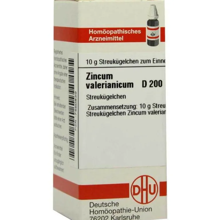Online DHU Zincum valerianicum D 200 Gl, 10 g W-Z|W-Z