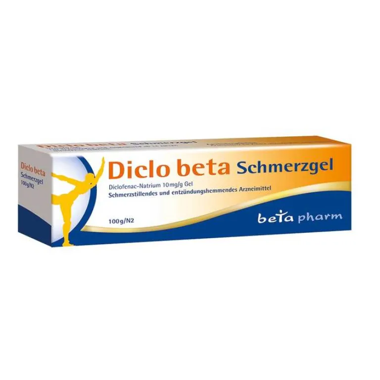 Hot Betapharm Diclo Beta Schmerzgel, 100 g
