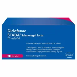 New Diclofenac ® Schmerzgel forte 20 mg/g Gel, 150 g Diclofenac