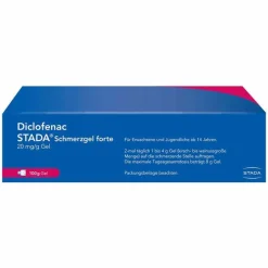 Discount Diclofenac ® Schmerzgel forte 20 mg/g Gel, 100 g Diclofenac