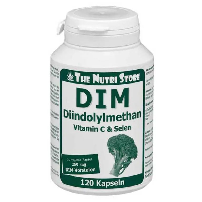 Sale The Nutri Store Dim Diindolylmethan 250 mg vegetarische Kapseln, 120 St