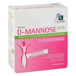 Clearance Avitale D-Mannose Plus 2000 mg Sticks, 30X2.47 g