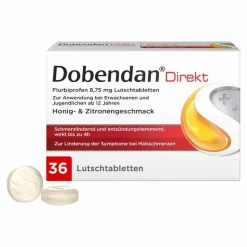 Dobendan® Direkt Flurbiprofen 8,75 mg Lutschtabletten, 36 St