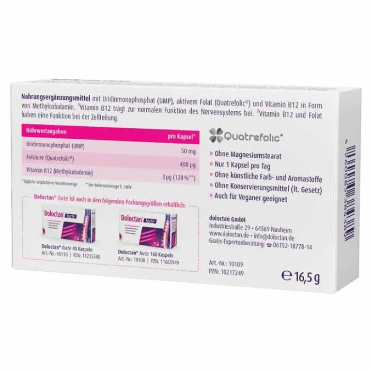 Hot Doloctan forte Kapseln, 80 St