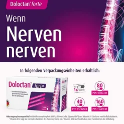 Online Doloctan forte Kapseln, 160 St