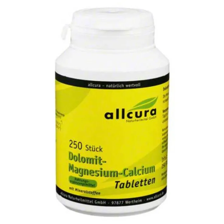 Dolomit Magnesium Calcium Tabletten 250 St., 250 St
