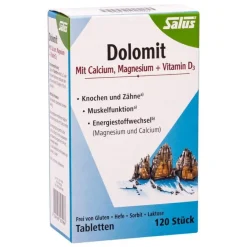 Sale Salus Dolomit Tabletten mit Calcium Magnesium Vit.D3 , 120 St