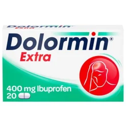 Sale Dolormin ® Extra mit 400 mg Ibuprofen bei Schmerzen, 20 St