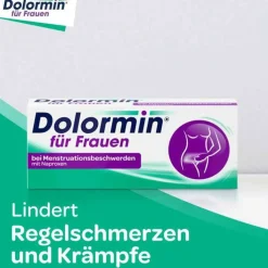 Dolormin für Frauen bei Menstruationsbeschwerden mit Naproxen, 30 St