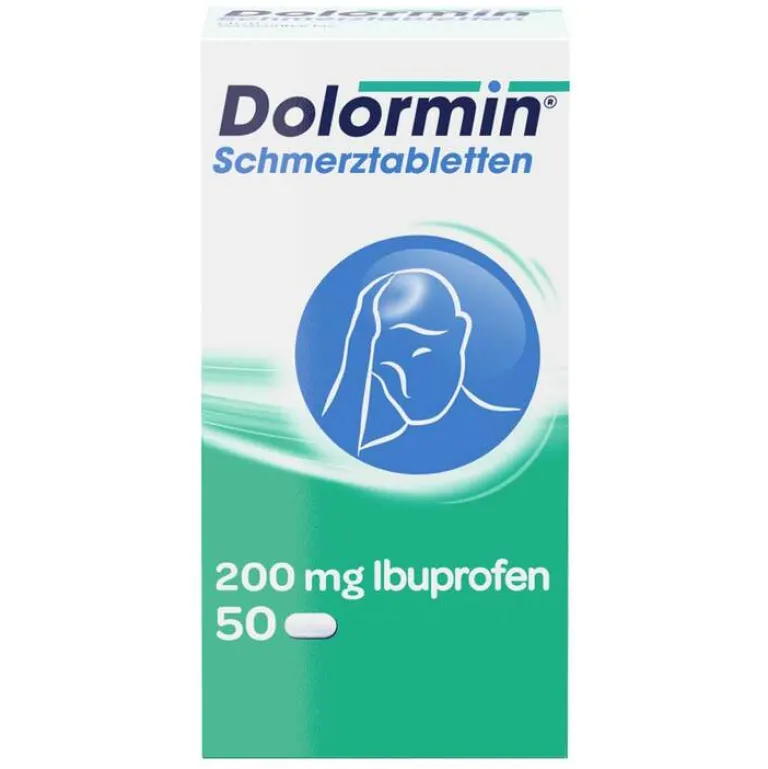 New ® mit Ibuprofen bei Kopfschmerzen, 50 St Zahnschmerztabletten|Regelschmerzen Tabletten