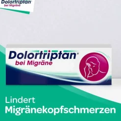 Online Dolormin Dolortriptan bei Migräneattacken, 2 St