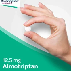 Online Dolormin Dolortriptan bei Migräneattacken, 2 St