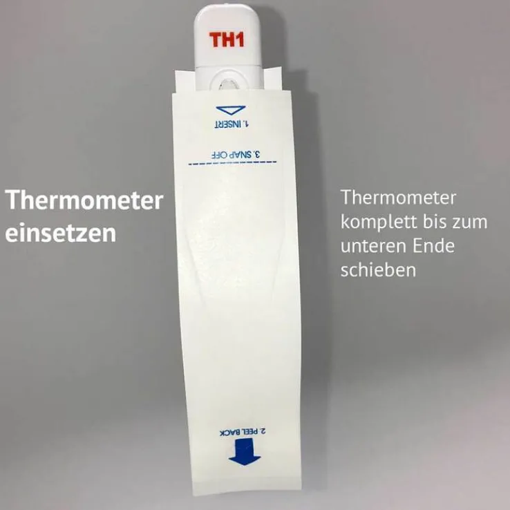 Domotherm Schutzhüllen für digital Fieberthermometer ohne Gl., 100 St