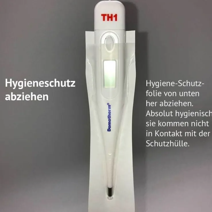 Domotherm Schutzhüllen für digital Fieberthermometer ohne Gl., 100 St