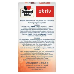 Doppelherz Augen Vital Sehkraft Kapseln, 90 St