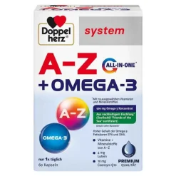 New A-Z + Omega-3 all-in-one system Kapseln, 60 St Multivitamine