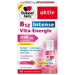 Hot Doppelherz B12 Intense Vita-Energie Trinkflasche , 18 St
