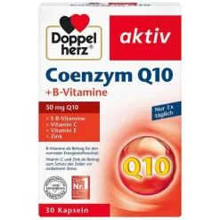 Coenzym Q10+B-Vitamine Kapseln, 30 St Coenzym Q10