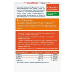 Discount D3 + K2 + Calcium + Magnesium Tabletten, 30 St Vitamin K|Vitamin D (Colecalciferol)