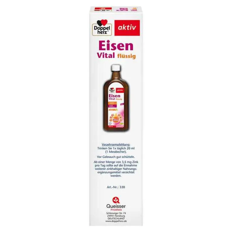 Online Eisen Vital Tonikum, 500 ml Eisenversorgung