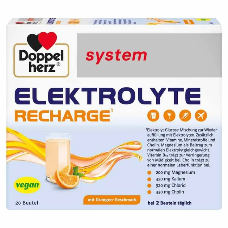 Doppelherz Elektrolyte Recharge system Granulat, 20 St