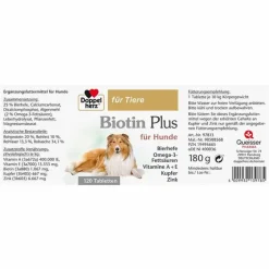 New Doppelherz für Tiere Biotin Plus Tabletten für Hunde, 120 St