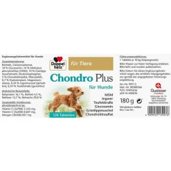 Doppelherz für Tiere Chondro Plus Tabletten für Hunde, 120 St