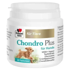 New für Tiere Chondro Plus Tabletten für Hunde, 60 St Vitamine-Mineralstoffe