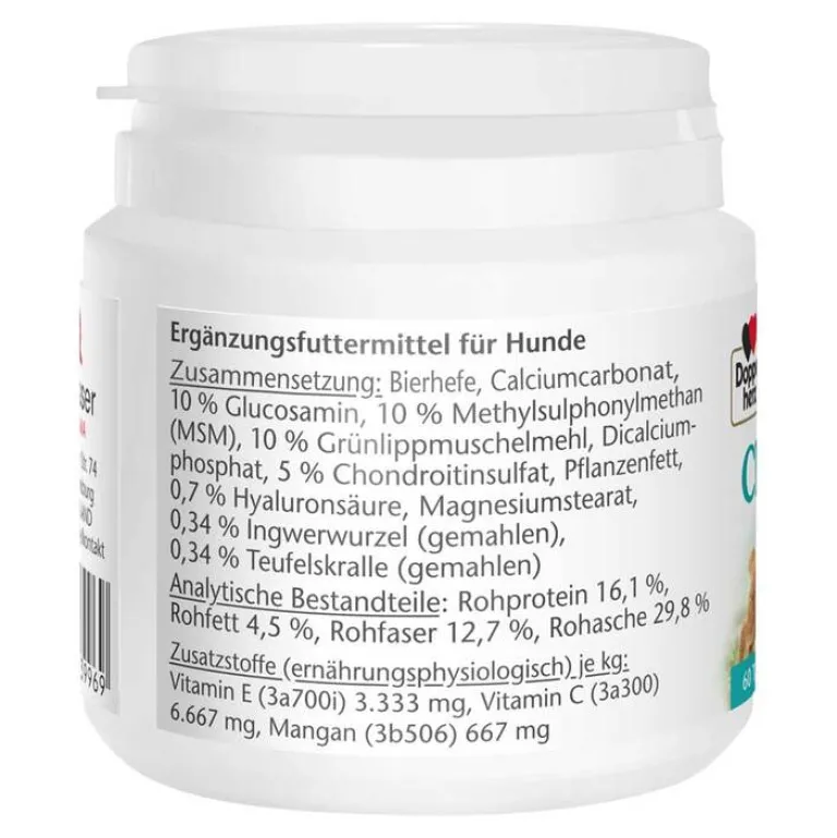 New für Tiere Chondro Plus Tabletten für Hunde, 60 St Vitamine-Mineralstoffe