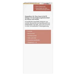 New Doppelherz für Tiere Haut & Fell Öl für Hunde / Katzen, 250 ml