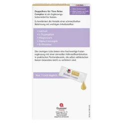 Hot Doppelherz für Tiere Relax Complex Port.Beutel für Kat., 25X10 g