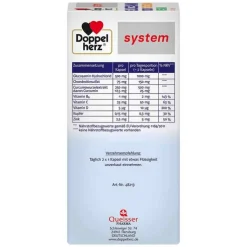 Doppelherz Glucosamin 1000 + Curcuma vegan syst.Kapseln , 120 St