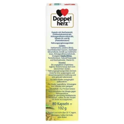 Hot Doppelherz Hanföl + Goldmohn + Ashwagandha Kapseln, 80 St