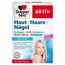Hot Haut+Haare+Nägel Tabletten, 60 St Mikronährstoffe