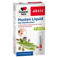 Doppelherz Husten Liquid Sticks, 12 St