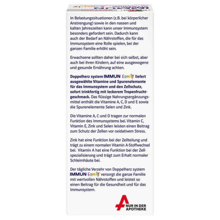 Doppelherz Immun family system flüssig, 250 ml