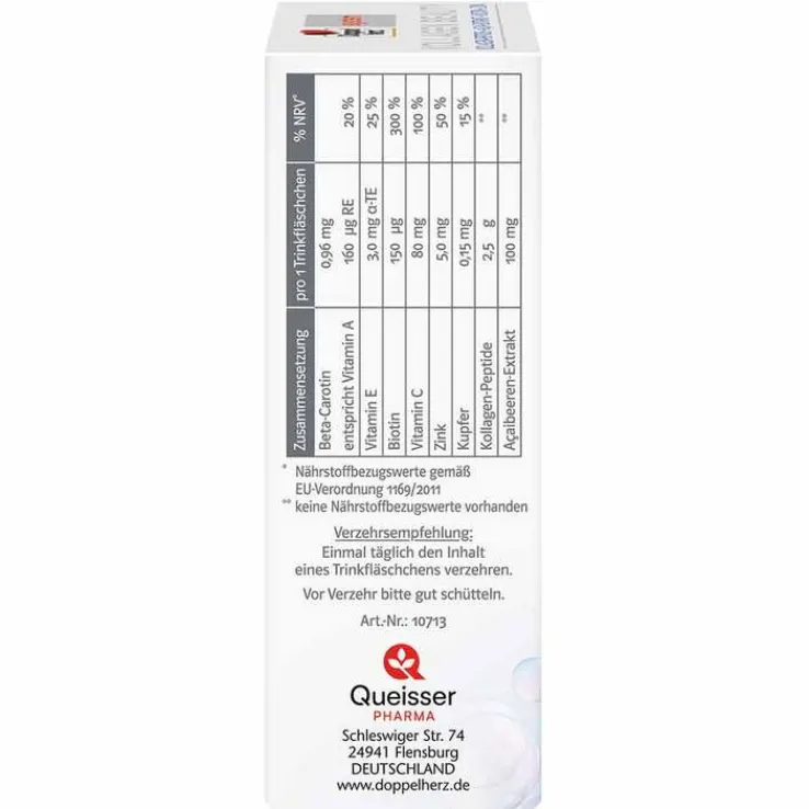 Doppelherz Kollagen Beauty system Trinkfläschchen, 10 St