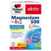 Doppelherz Magnesium 500 + B12 2-Phasen Depot Tabletten , 120 St