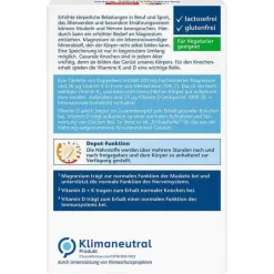 Outlet Magnesium 500 + D3 + K2 Depot Tabletten, 60 St Magnesium