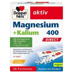 Online Magnesium+Kalium Direct Pellets, 20 St Magnesium|Muskulatur