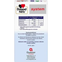 Hot Melatonin + Hanföl system Kapseln, 60 St Melatonin Tabletten